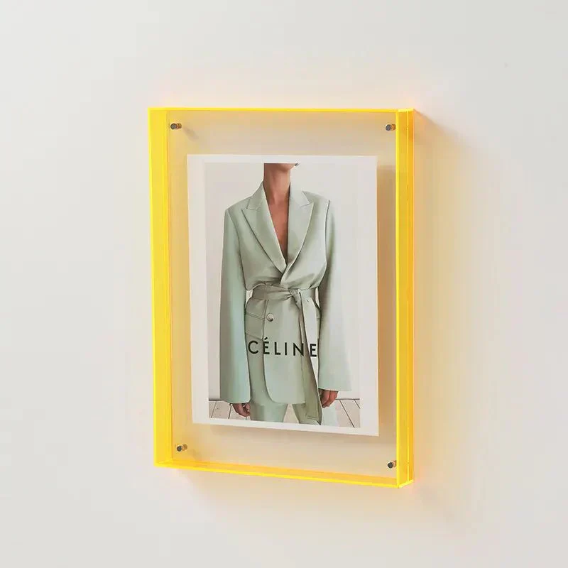 Transparent Acrylic Floating Photo Frame - Image 11