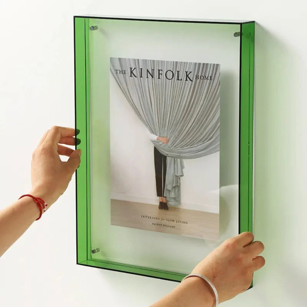 Transparent Acrylic Floating Photo Frame - Image 3