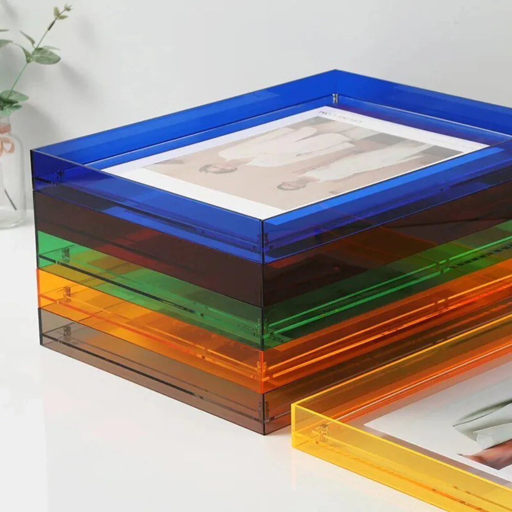Transparent Acrylic Floating Photo Frame - Image 4