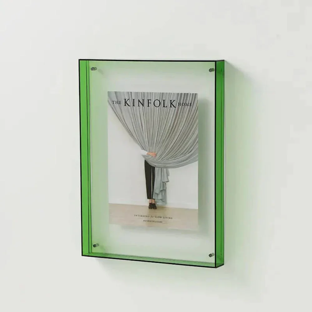 Transparent Acrylic Floating Photo Frame - Image 6