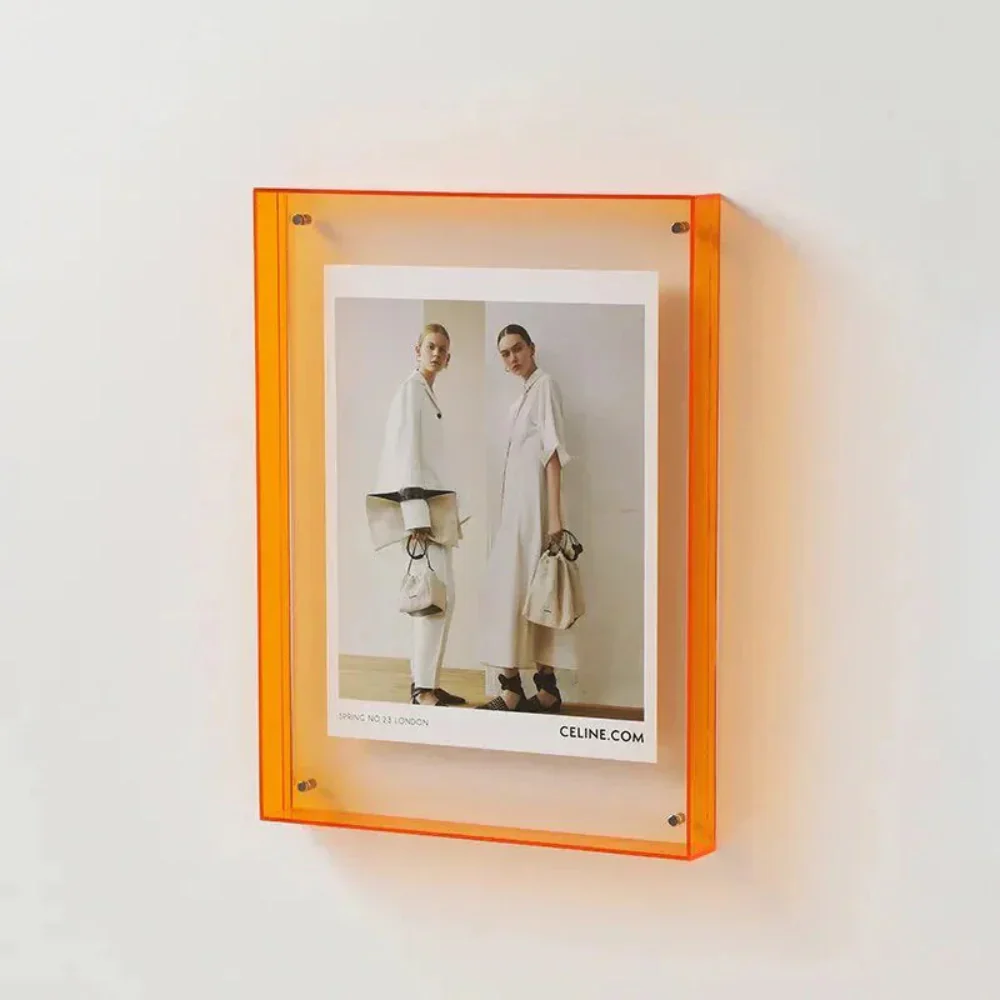 Transparent Acrylic Floating Photo Frame - Image 8