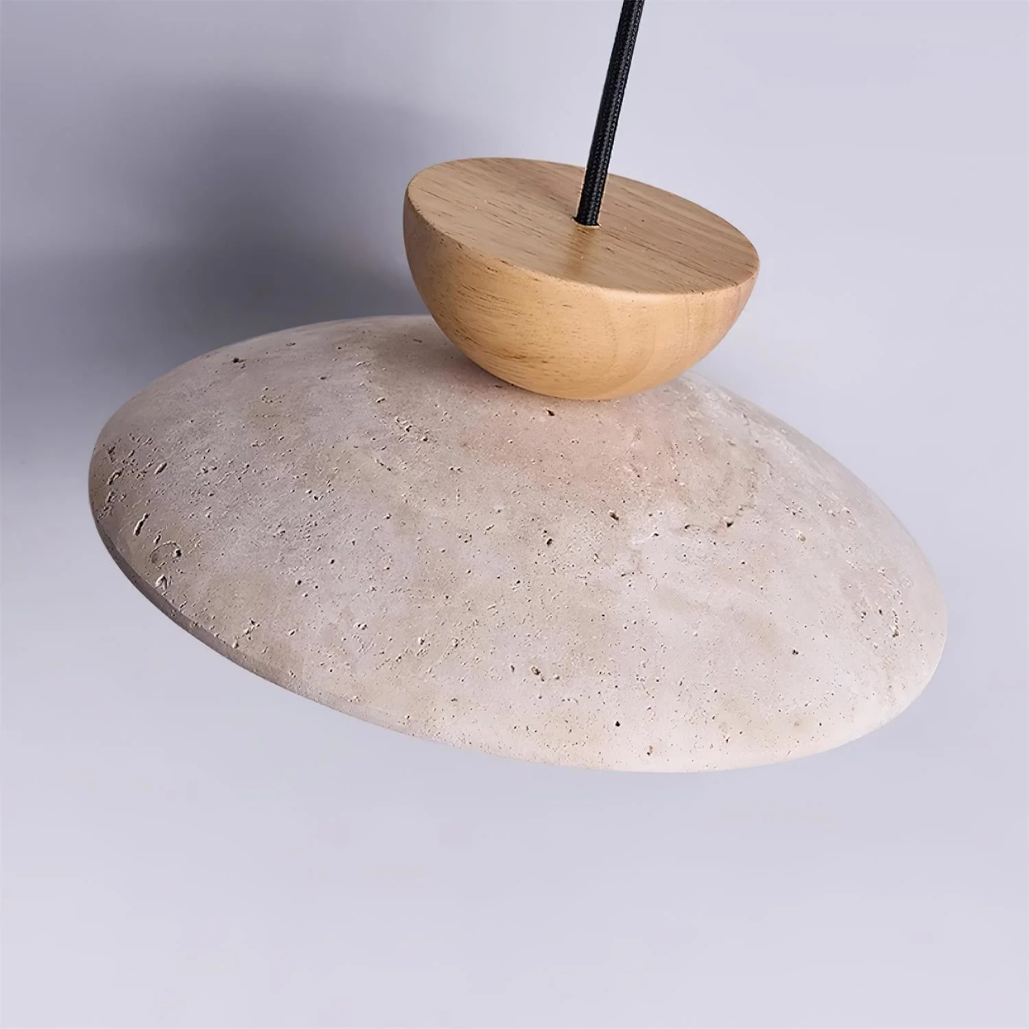 Travertine Dome Pendant Light - Image 20