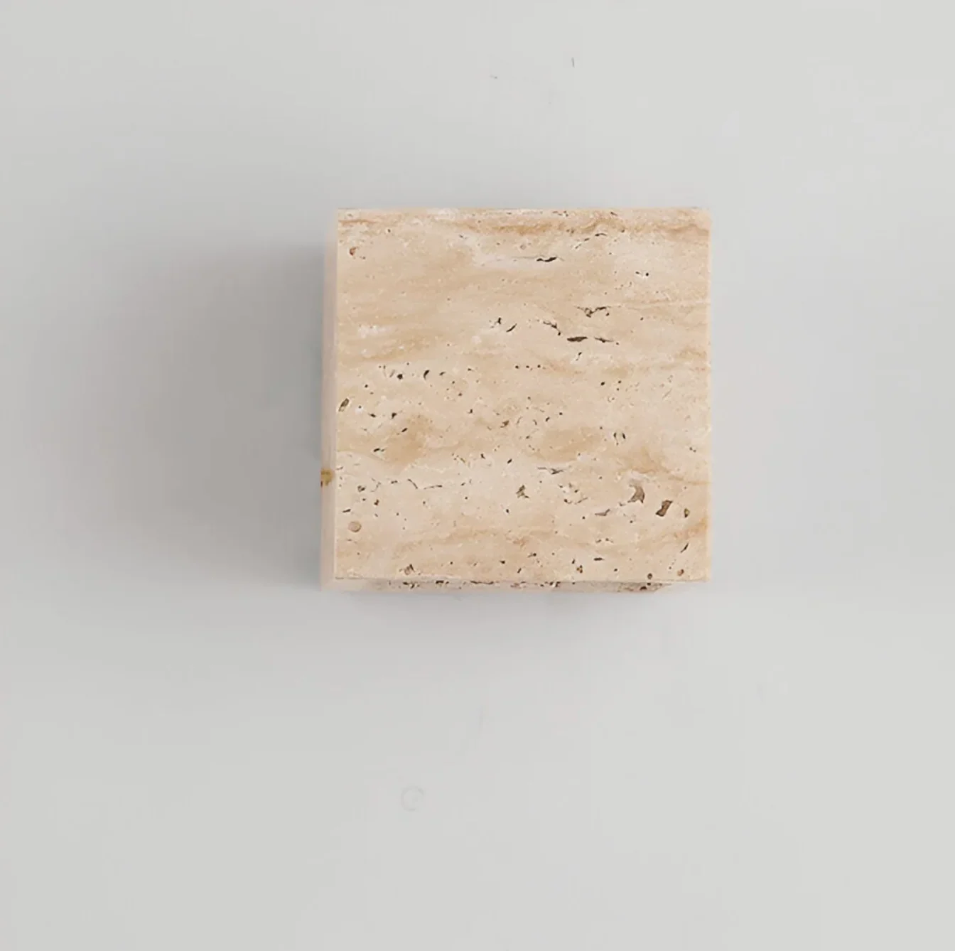 Travertine Wall Light Natural Stone Modern Minimalist Sconce - Image 15
