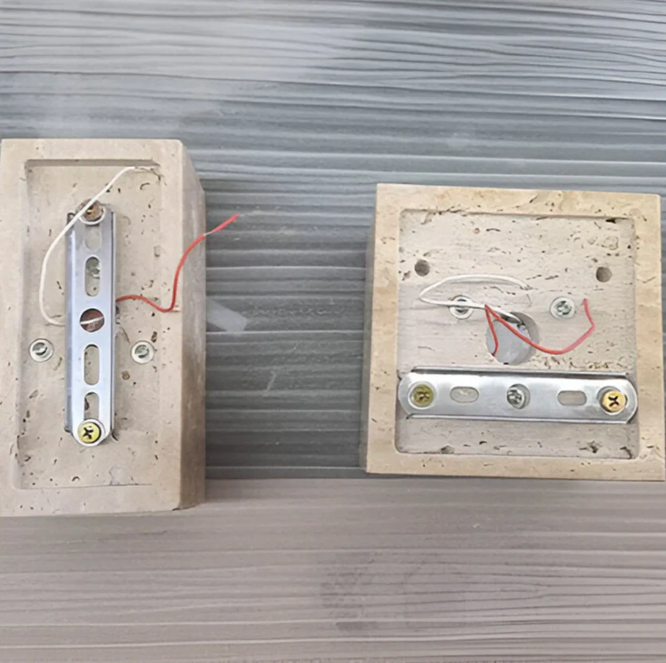 Travertine Wall Light Natural Stone Modern Minimalist Sconce - Image 21