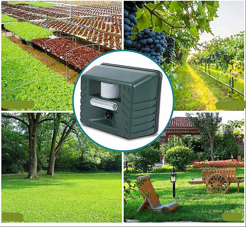 Ultrasonic Bird Repeller Outdoor Animal Deterrent Device