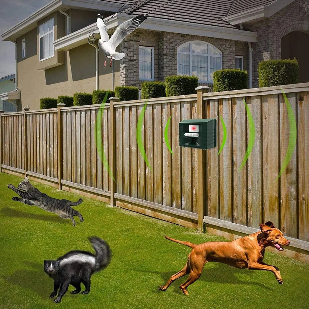 Ultrasonic Bird Repeller Outdoor Animal Deterrent Device - Image 2