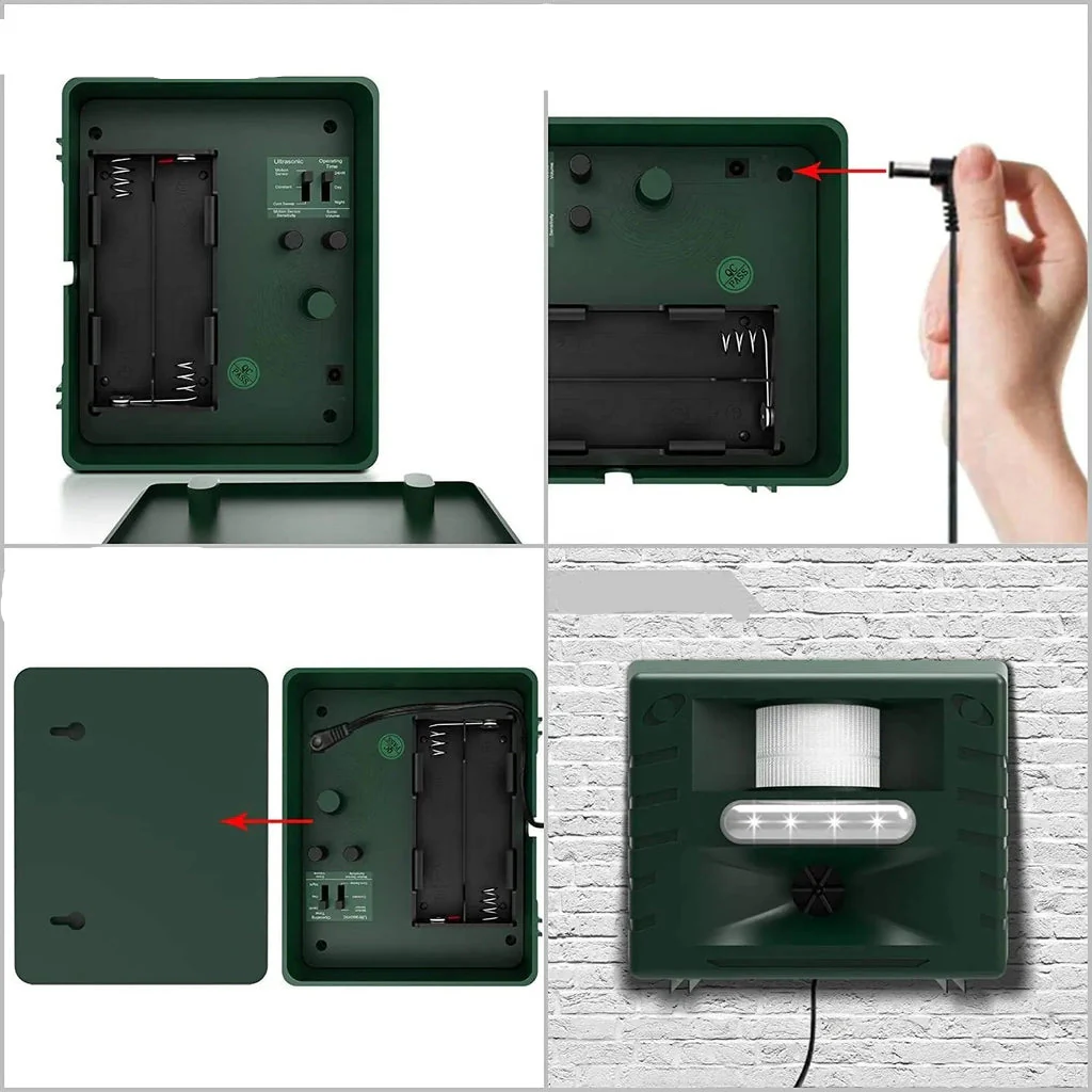 Ultrasonic Bird Repeller Outdoor Animal Deterrent Device - Image 9