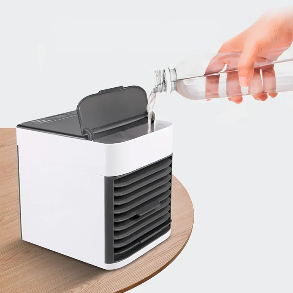USB Powered Mini Air Cooler with Water Tank and Fan - Image 2