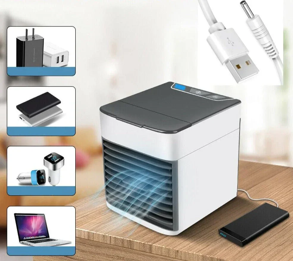 USB Powered Mini Air Cooler with Water Tank and Fan - Image 5