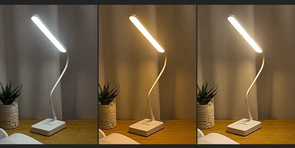 USB Rechargeable LED Desk Lamp with Flexible Arm - Image 4