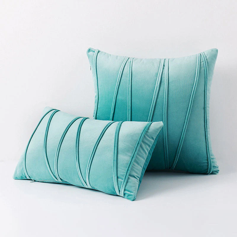 Velvet Cushion Covers Set Soft Decorative Throw Pillow Cases - Image 10