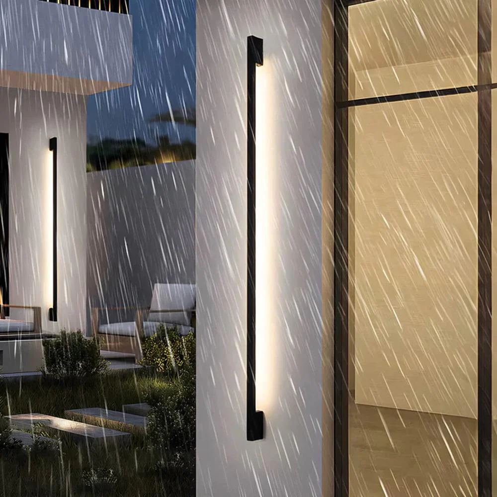 Vertical LED Outdoor Wall Light - Image 2