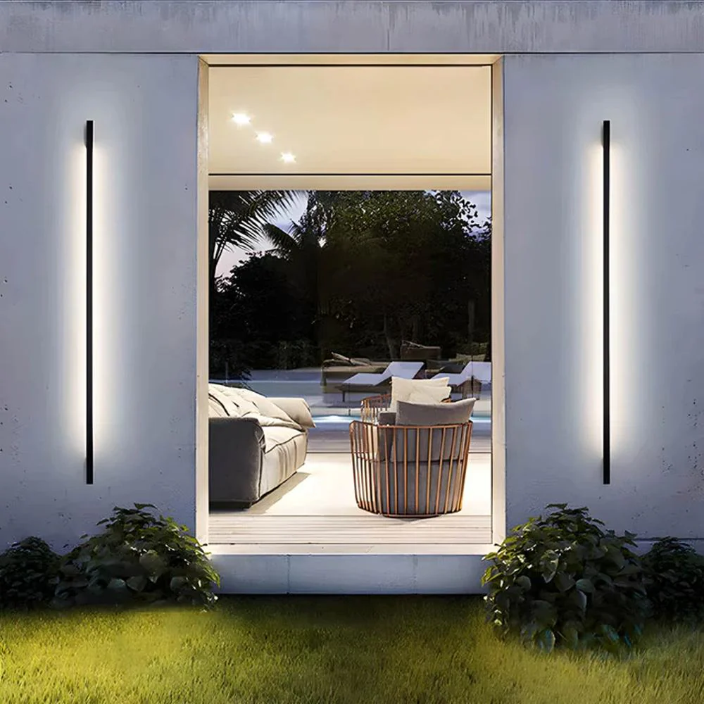 Vertical LED Outdoor Wall Light - Image 6