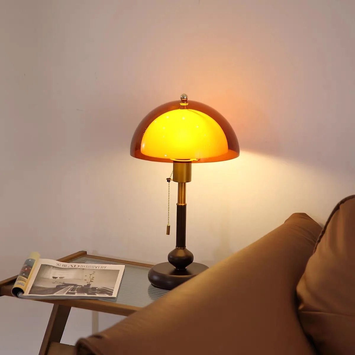 Vintage Banker Table Lamp - Image 4