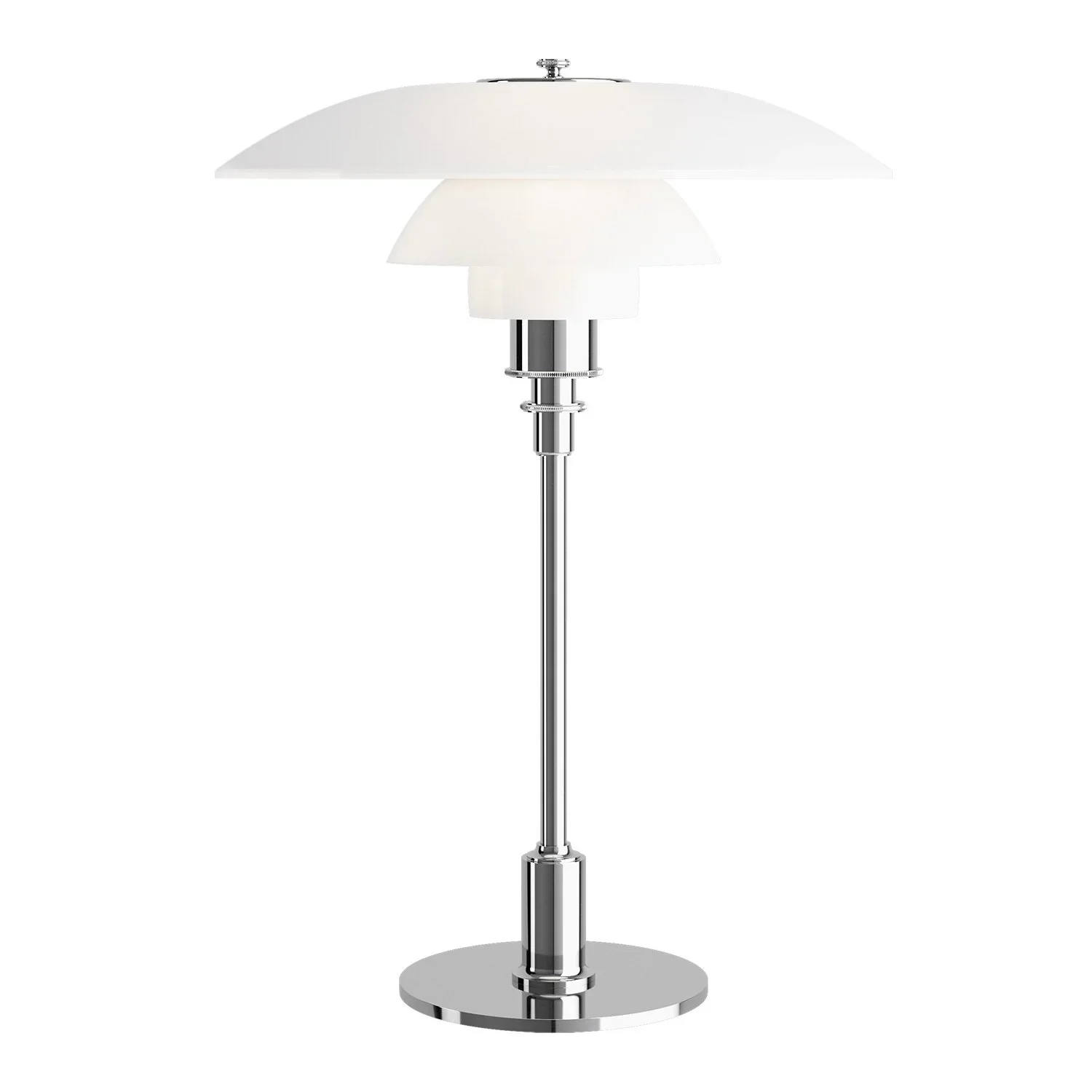 Vintage Danish Glass Shade Table Lamp - Image 11