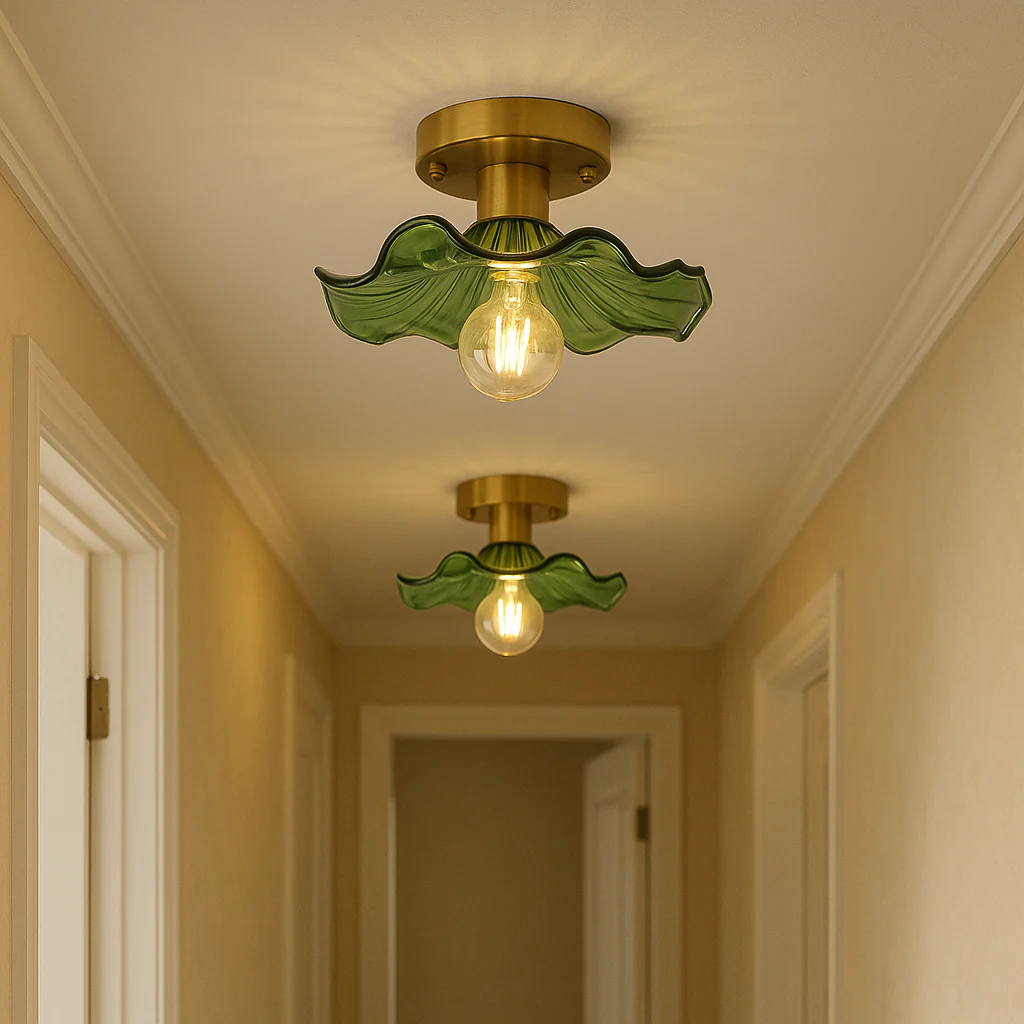 Vintage Floral Ceiling Light - Image 5