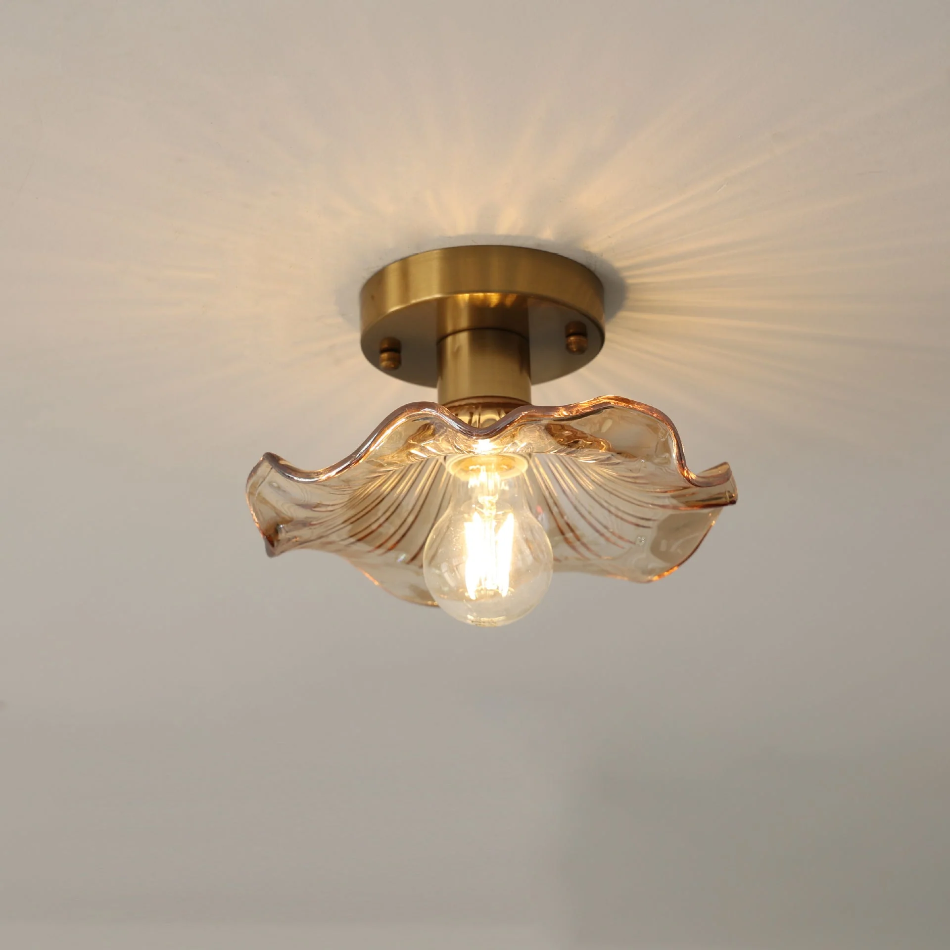 Vintage Floral Ceiling Light - Image 7