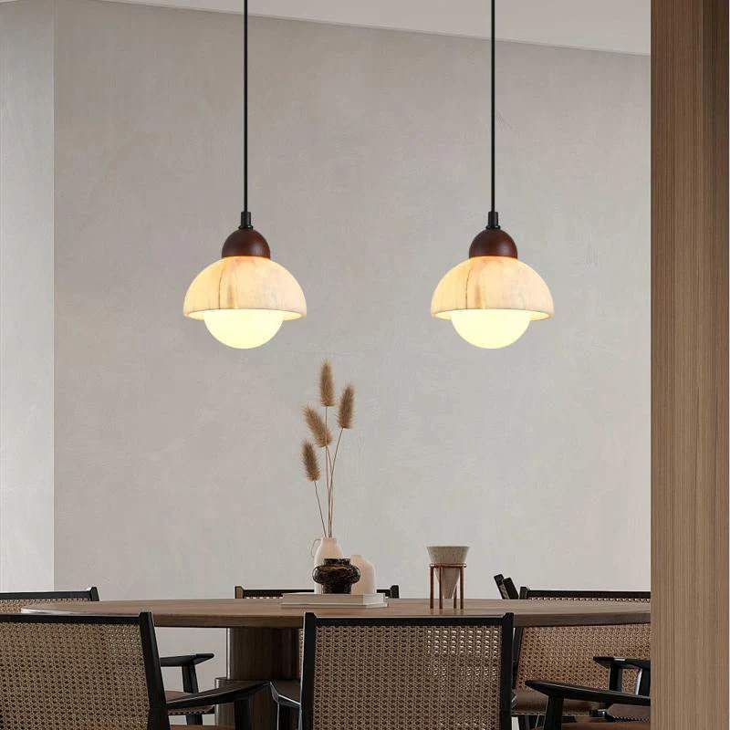 Vintage Marble Pendant Light - Image 3