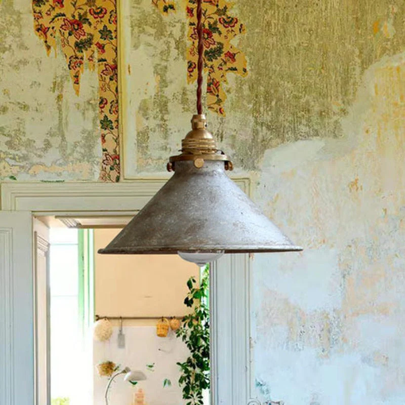 Vintage Rustic Pendant Light Industrial Hanging Ceiling Lamp - Image 3