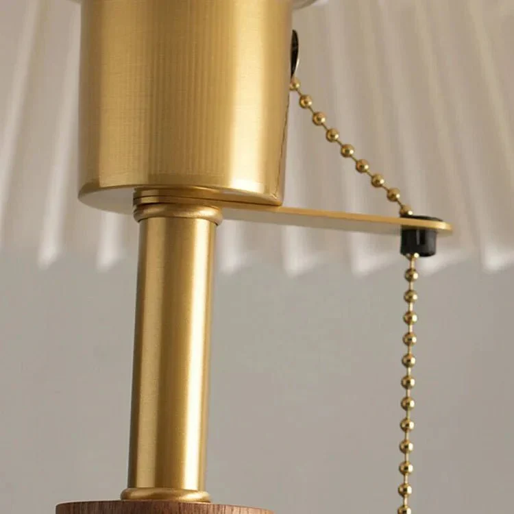 Vintage Wooden Table Lamp - Image 11