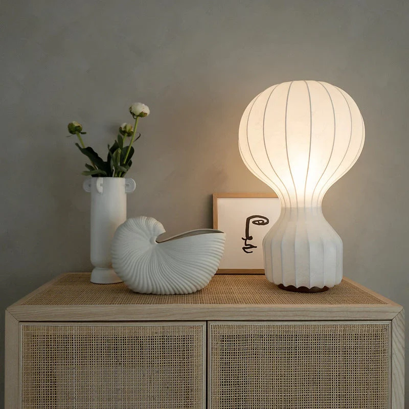 Wabi-Sabi Silk Table Lamp - Image 3