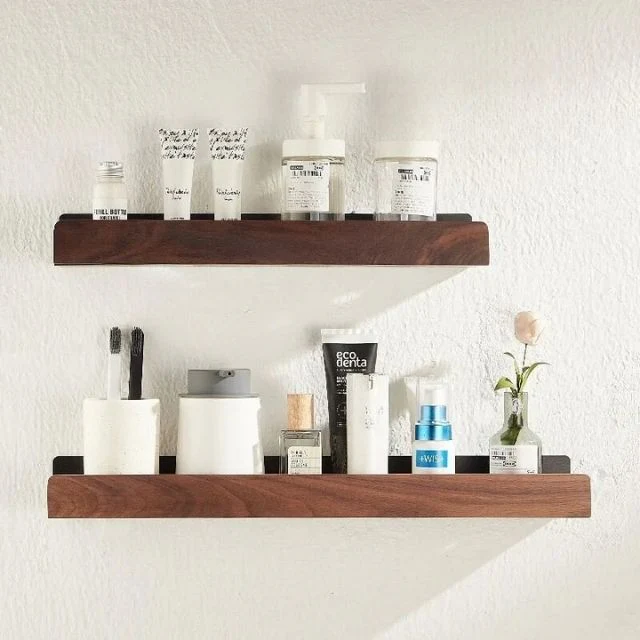 Wall Bathroom Shelf No Drill Storage Rack - Image 6