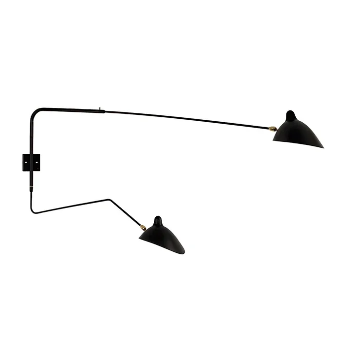 Wall Lamp with Dual Adjustable Arm for Reading and Accent Light - Image 14