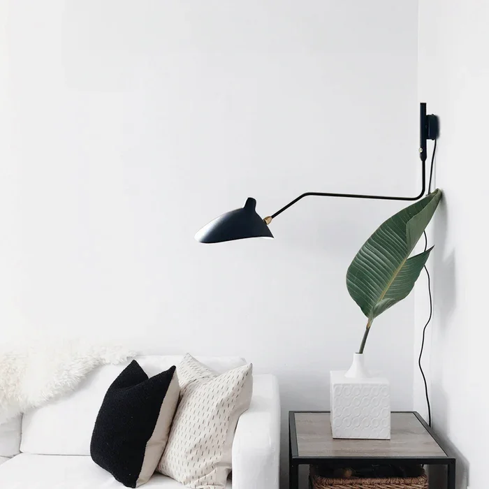 Wall Lamp with Dual Adjustable Arm for Reading and Accent Light - Image 3