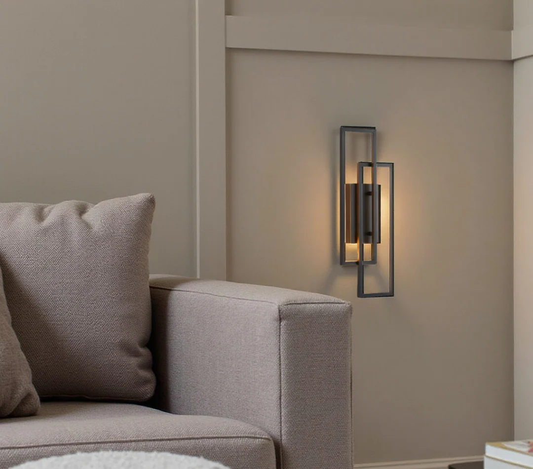 Wall Mounted LED Light With Double Rectangle Frame - Image 10