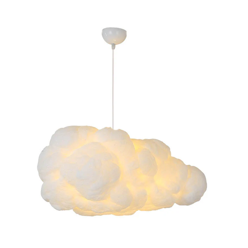 White cloud shaped ceiling pendant light - Image 5