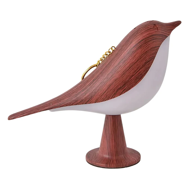 Wood Look Bird Night Light with Soft Glow and Aroma Function - Image 5