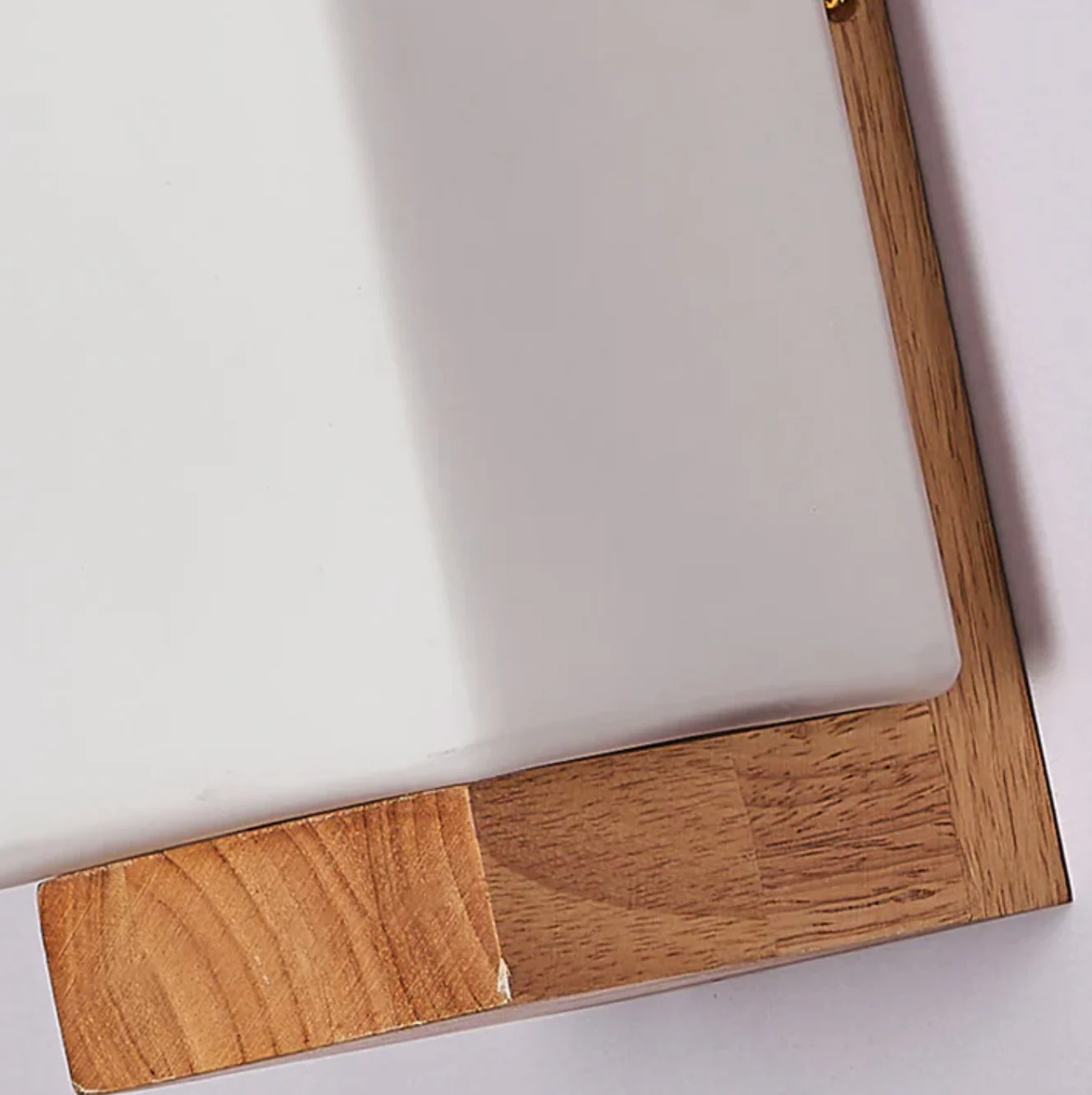 Wood Wall Light with Frosted Shade Modern Sconce - Image 10