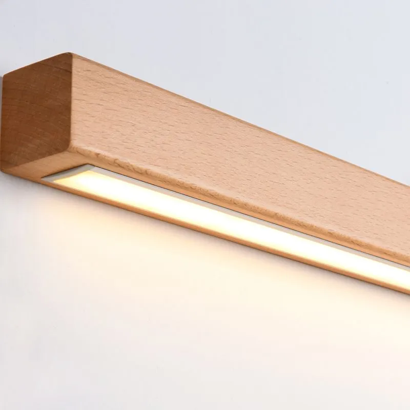 Wooden Linear LED Wall Light - Image 8
